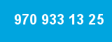 970 933 13 25 970 933 13 25